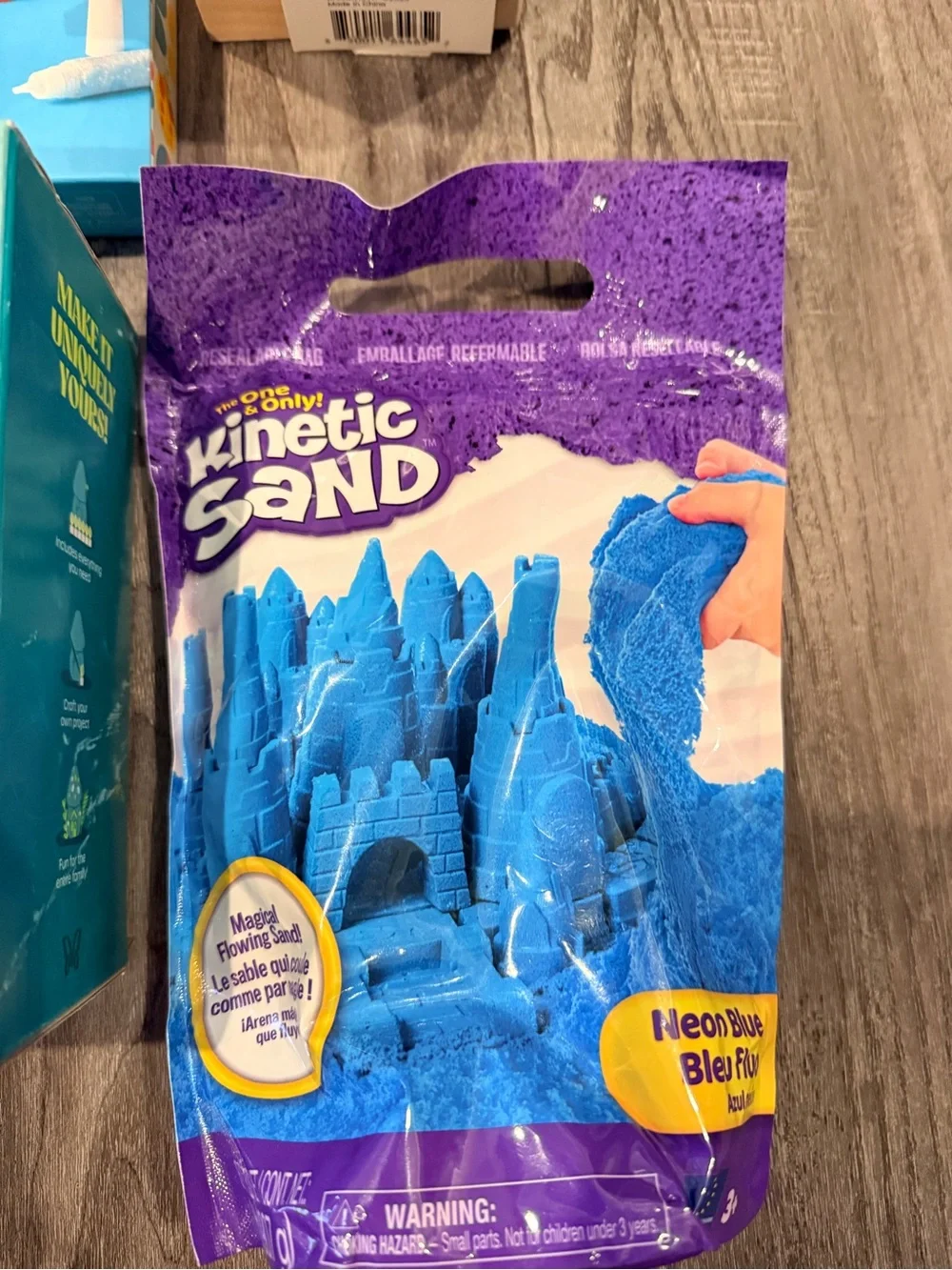Craft Box Kids Summer Fun Learning Activities Kinetic Sand paint & Sensory Set